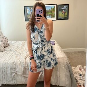 Blue romper